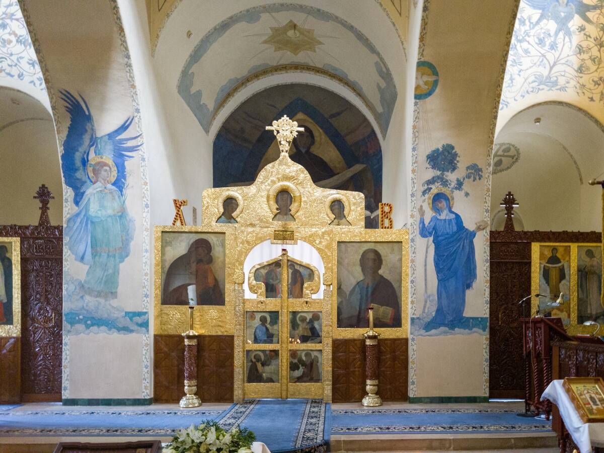 Марфо-Мариинская обитель милосердия. Собор Покрова Пресвятой Богородицы, Якиманка (Центральный административный округ (ЦАО), г. Москва). интерьер и убранство