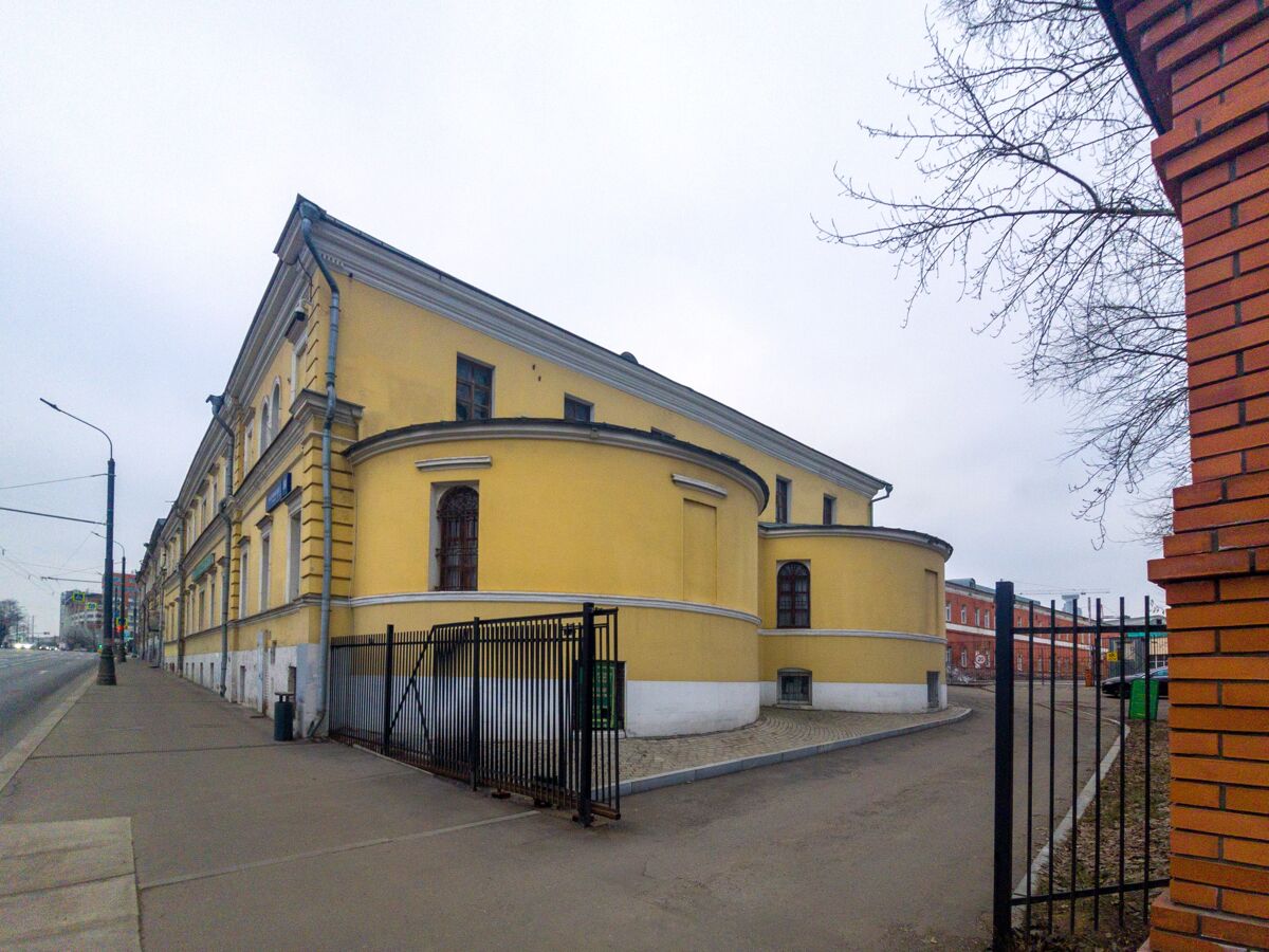 Александра Невского при бывшей Покровской богадельне, домовая церковь, Басманный (Центральный административный округ (ЦАО), г. Москва). фасады