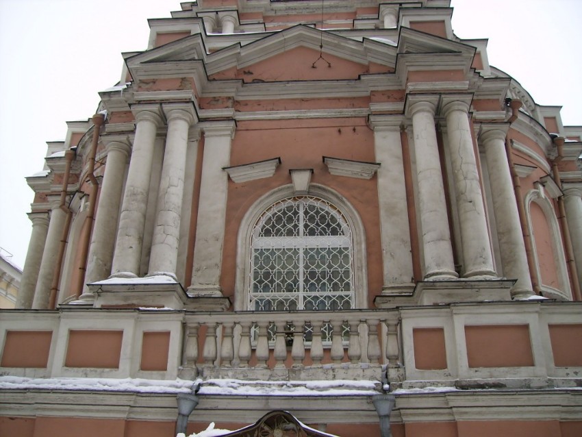 Басманный. Церковь Петра и Павла в Новой Басманной слободе. архитектурные детали, Второй  ярус  колокольни