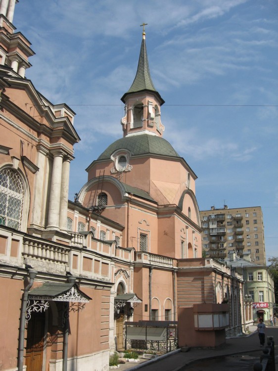 Церковь Петра и Павла в Новой Басманной слободе, Басманный (Центральный административный округ (ЦАО), г. Москва). архитектурные детали