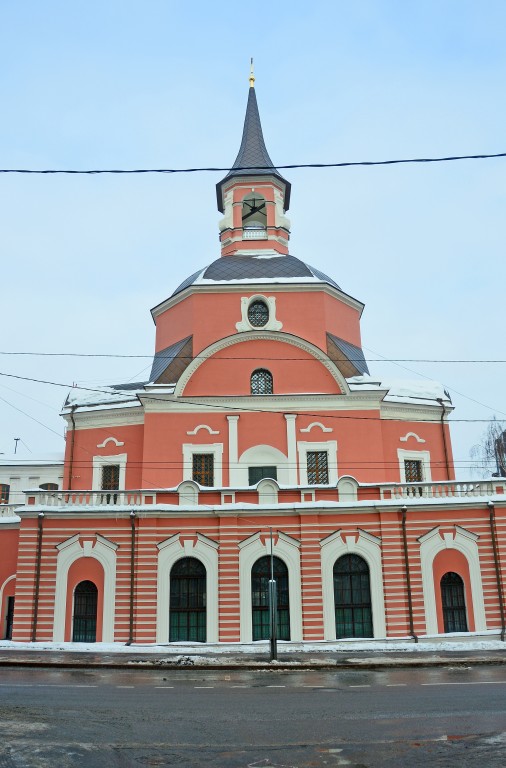 Басманный. Церковь Петра и Павла в Новой Басманной слободе. архитектурные детали