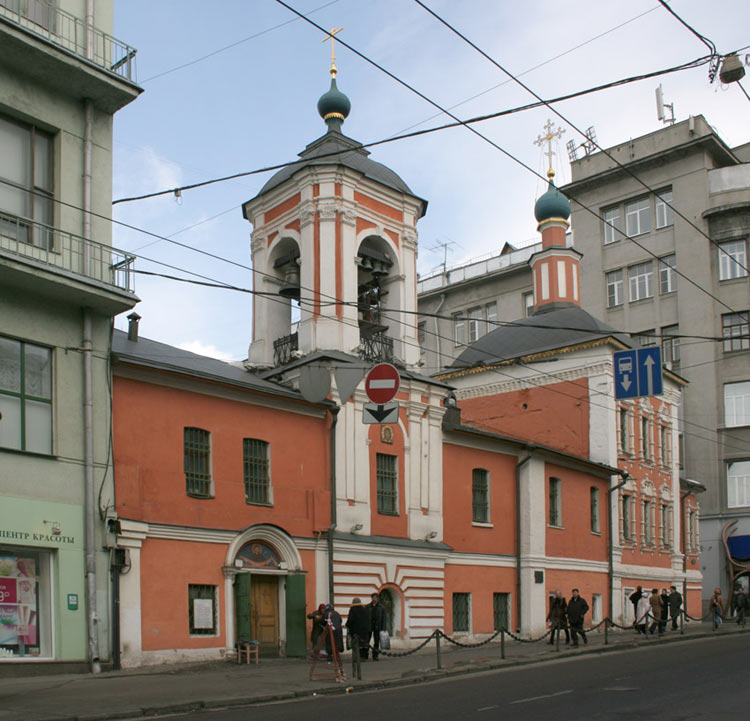 Басманный. Церковь Николая Чудотворца в Кленниках. фасады