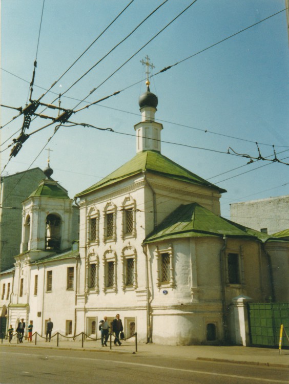 Басманный. Церковь Николая Чудотворца в Кленниках. архивная фотография