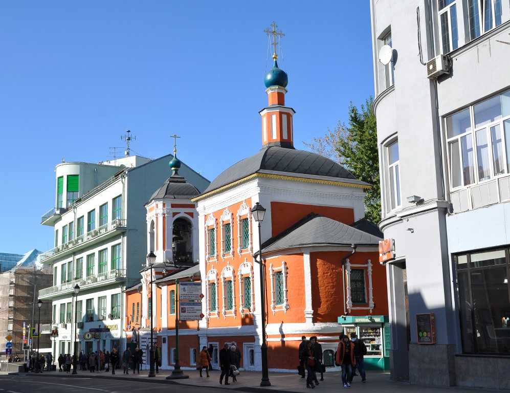 Басманный. Церковь Николая Чудотворца в Кленниках. фасады