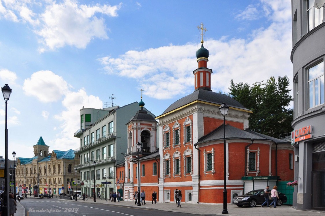 Басманный. Церковь Николая Чудотворца в Кленниках. фасады