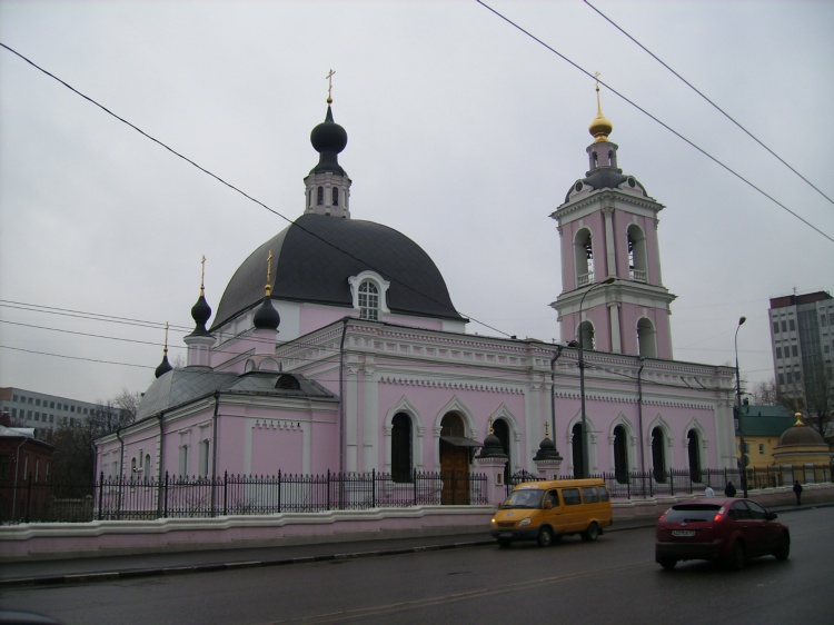 Церковь Николая Чудотворца в Покровском, Басманный (Центральный административный округ (ЦАО), г. Москва). фасады