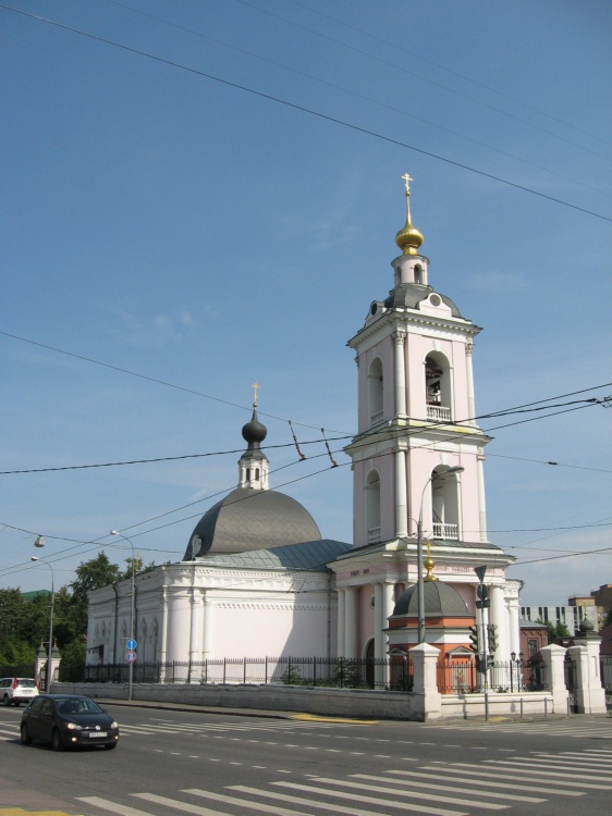 Басманный. Церковь Николая Чудотворца в Покровском. фасады