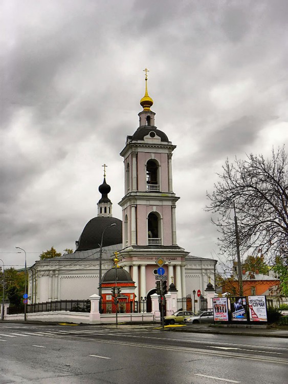 Церковь Николая Чудотворца в Покровском, Басманный (Центральный административный округ (ЦАО), г. Москва). фасады