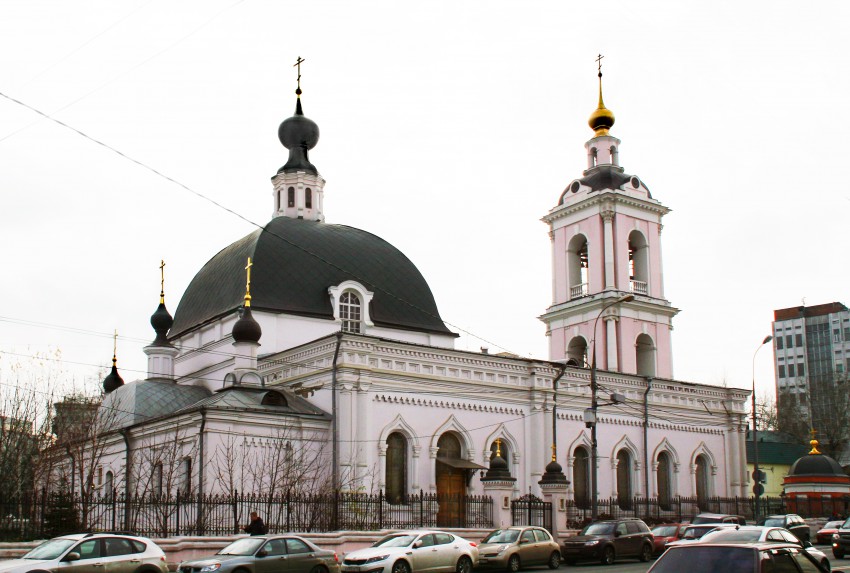 Церковь Николая Чудотворца в Покровском, Басманный (Центральный административный округ (ЦАО), г. Москва). фасады