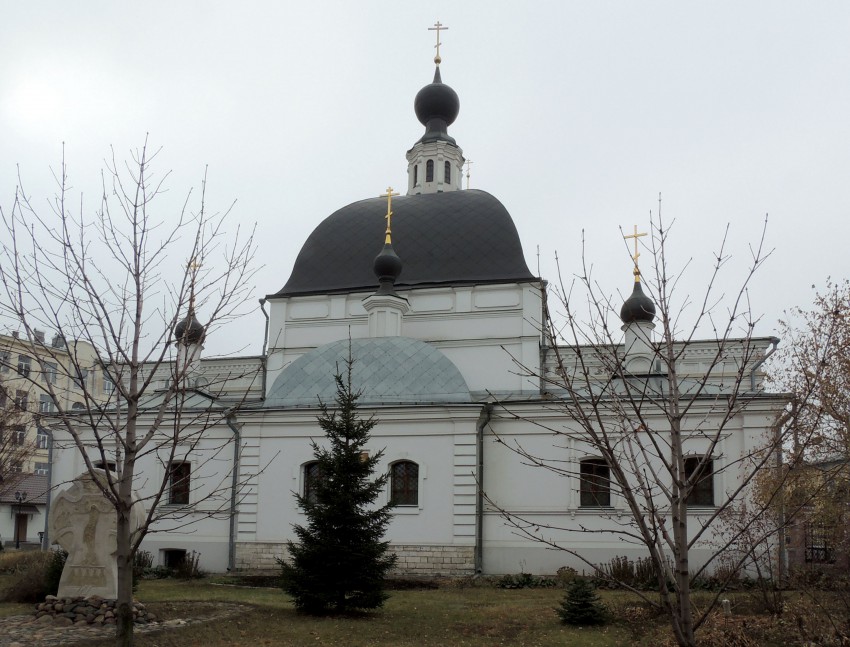 Басманный. Церковь Николая Чудотворца в Покровском. фасады