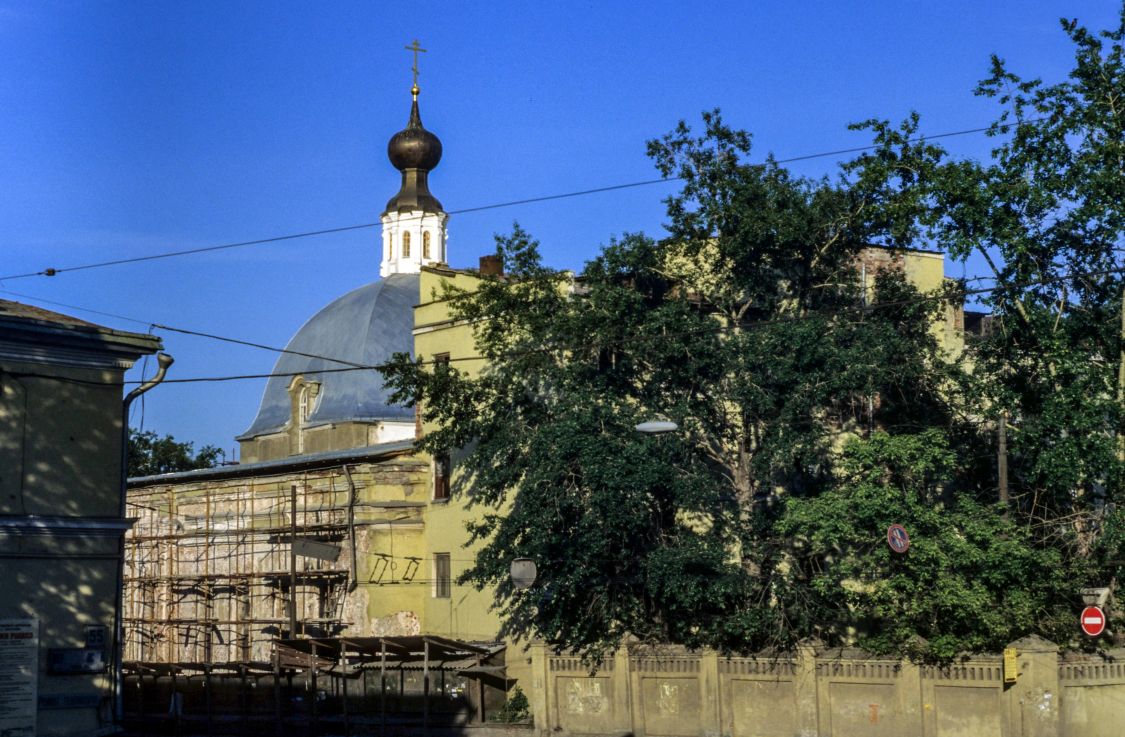 Басманный. Церковь Николая Чудотворца в Покровском. документальные фотографии