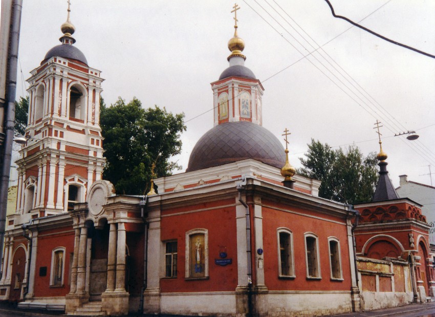 Басманный. Церковь Николая Чудотворца в Подкопаях. фасады