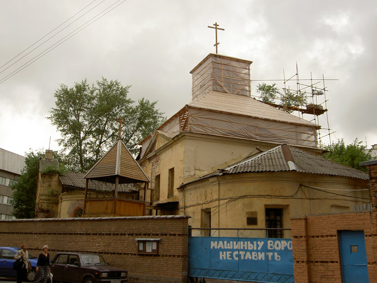 Церковь Николая Чудотворца в Дербеневе, Красносельский (Центральный административный округ (ЦАО), г. Москва). фасады