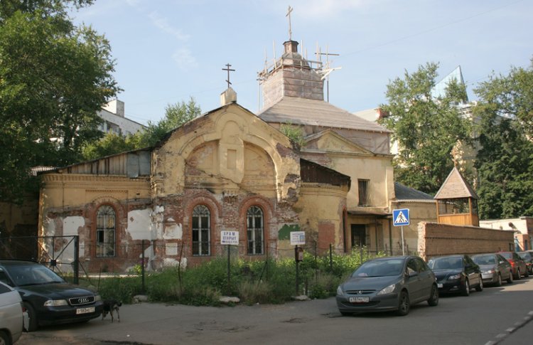 Красносельский. Церковь Николая Чудотворца в Дербеневе. фасады