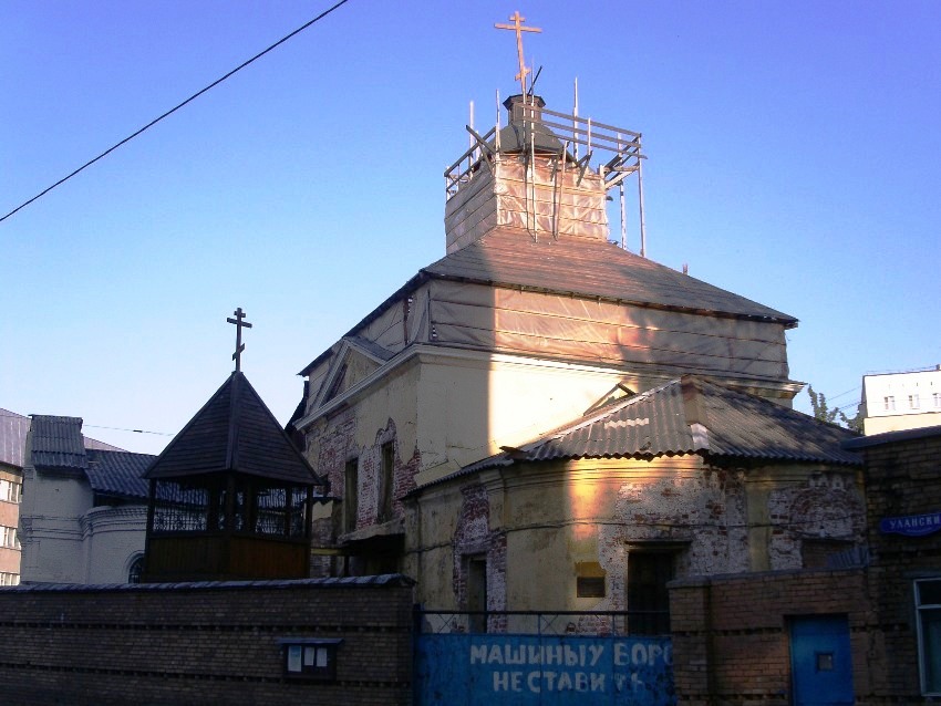 Церковь Николая Чудотворца в Дербеневе, Красносельский (Центральный административный округ (ЦАО), г. Москва). фасады, вид с юго-востока