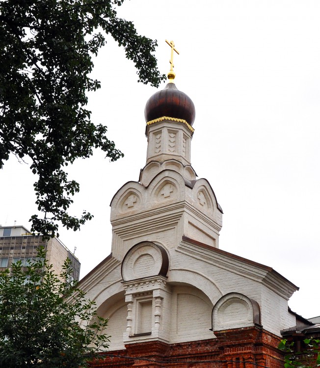 Церковь Николая Чудотворца в Дербеневе, Красносельский (Центральный административный округ (ЦАО), г. Москва). архитектурные детали, Фрагмент северного завершения 