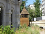 Церковь Николая Чудотворца в Дербеневе, Звонница церкви Николая Чудотворца в Дербеневе.<br>, Москва, Центральный административный округ (ЦАО), г. Москва