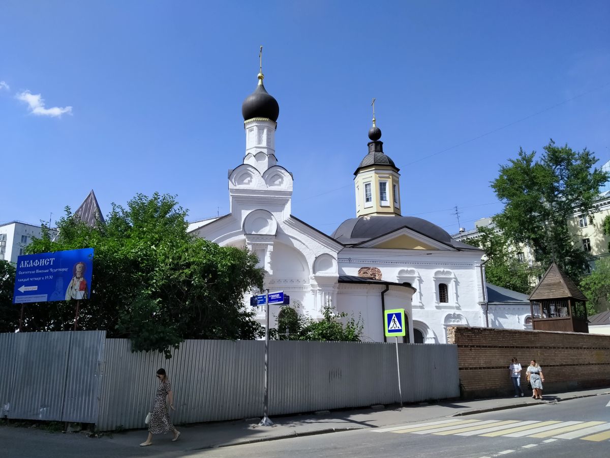 Церковь Николая Чудотворца в Дербеневе, Красносельский (Центральный административный округ (ЦАО), г. Москва). фасады