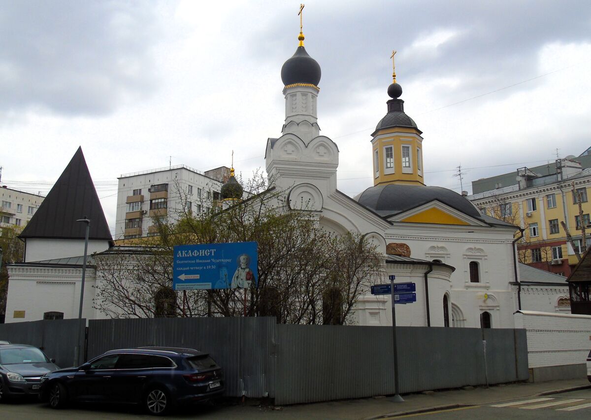 Церковь Николая Чудотворца в Дербеневе, Красносельский (Центральный административный округ (ЦАО), г. Москва). фасады