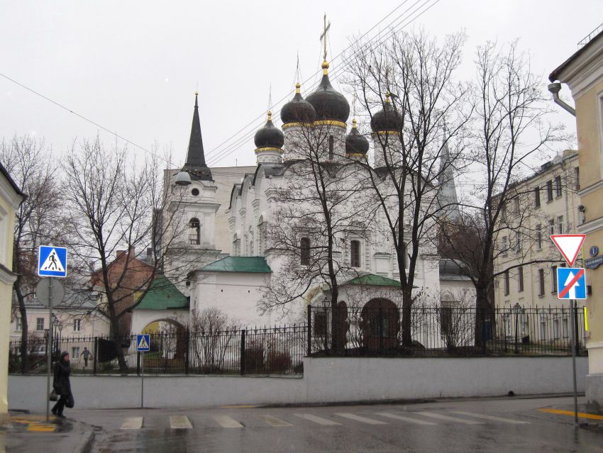 Церковь Владимира равноапостольного в Старых Садех, Басманный (Центральный административный округ (ЦАО), г. Москва). фасады, Церковь Владимира равноапостольного в Старых Садех
