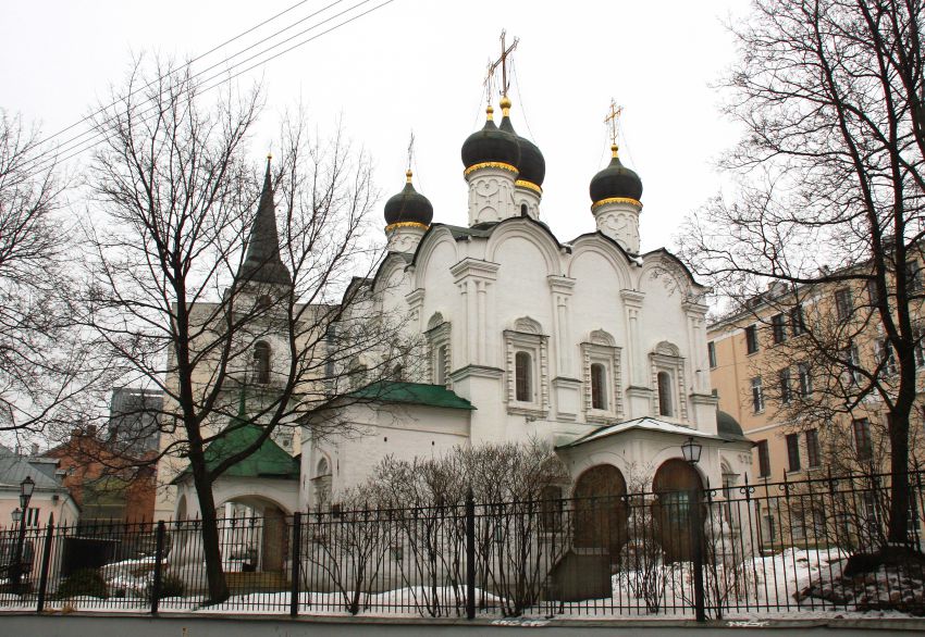 Церковь Владимира равноапостольного в Старых Садех, Басманный (Центральный административный округ (ЦАО), г. Москва). фасады