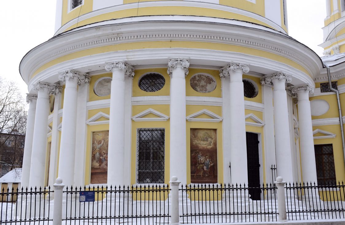 Церковь Вознесения Господня на Гороховом поле, Басманный (Центральный административный округ (ЦАО), г. Москва). архитектурные детали