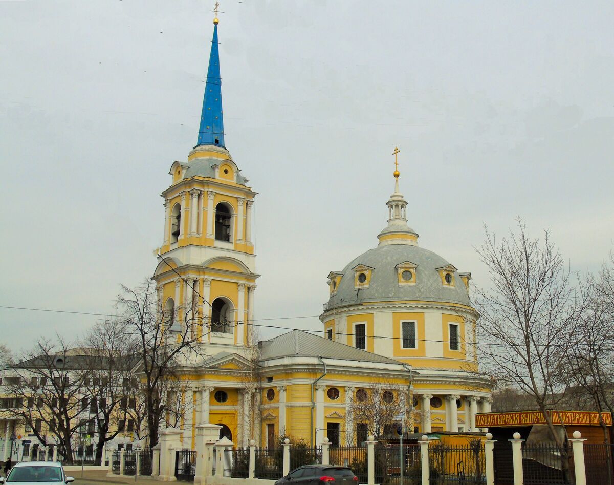Церковь Вознесения Господня на Гороховом поле, Басманный (Центральный административный округ (ЦАО), г. Москва). фасады