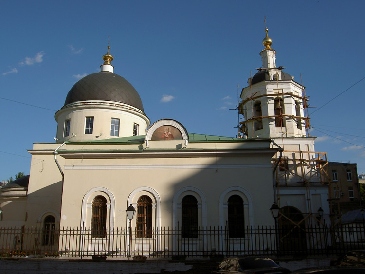 Церковь Иакова Зеведеева в Казённой слободе, Басманный (Центральный административный округ (ЦАО), г. Москва). документальные фотографии