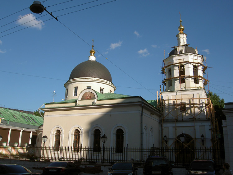 Церковь Иакова Зеведеева в Казённой слободе, Басманный (Центральный административный округ (ЦАО), г. Москва). документальные фотографии