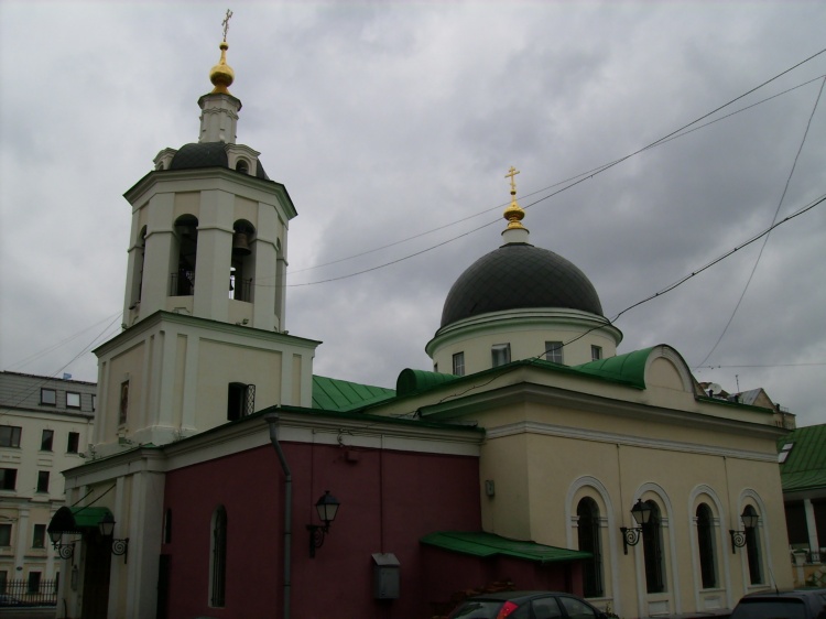 Церковь Иакова Зеведеева в Казённой слободе, Басманный (Центральный административный округ (ЦАО), г. Москва). документальные фотографии