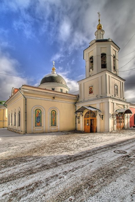 Басманный. Церковь Иакова Зеведеева в Казённой слободе. фасады