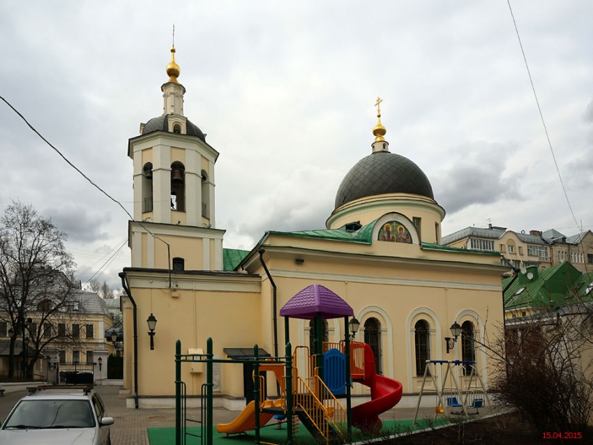 Церковь Иакова Зеведеева в Казённой слободе, Басманный (Центральный административный округ (ЦАО), г. Москва). фасады