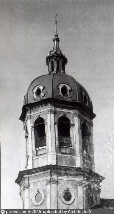 Басманный. Церковь Воскресения Словущего в Барашах. архивная фотография, Фотография с сайта pastvu.ru Фото 1920-27 гг.