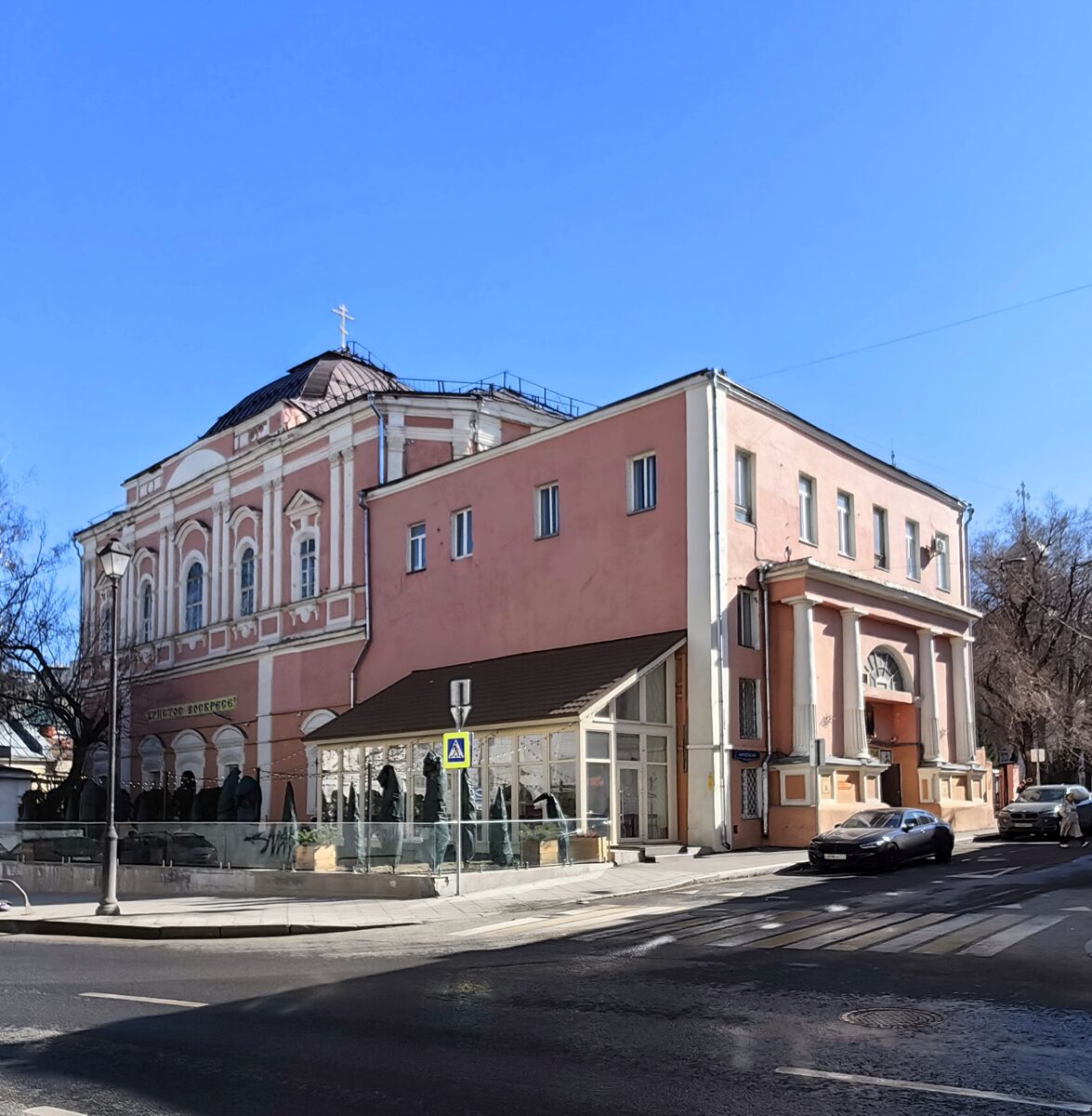Церковь Воскресения Словущего в Барашах, Басманный (Центральный административный округ (ЦАО), г. Москва). фасады