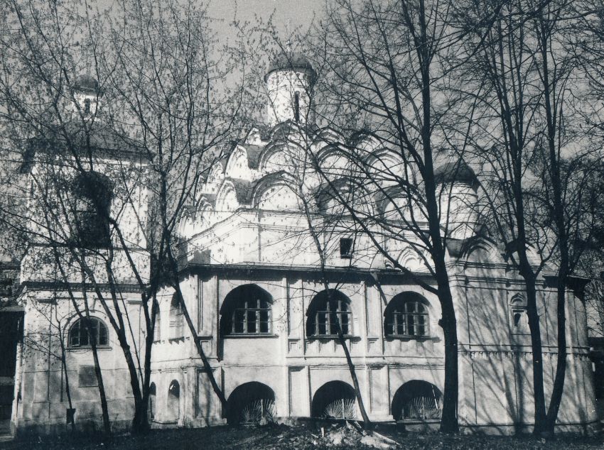 Басманный. Церковь Покрова Пресвятой Богородицы в Рубцове. архивная фотография