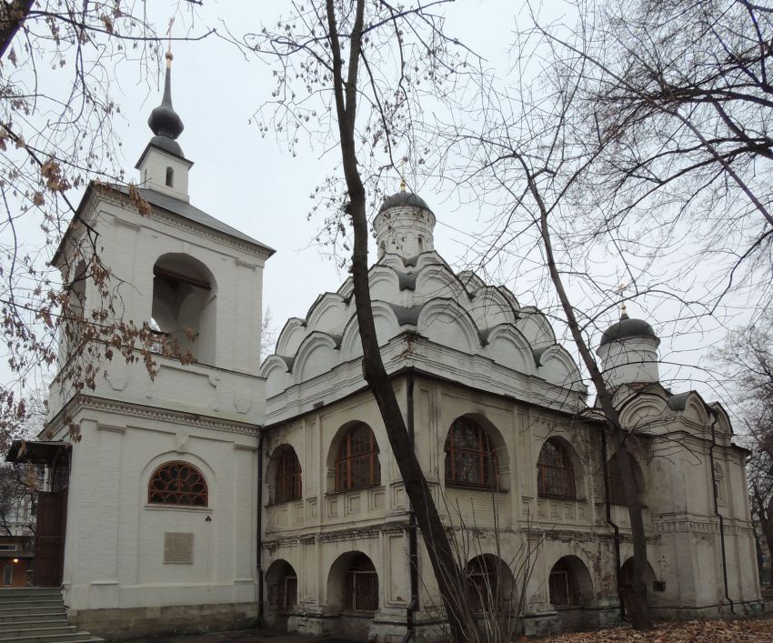 Басманный. Церковь Покрова Пресвятой Богородицы в Рубцове. фасады