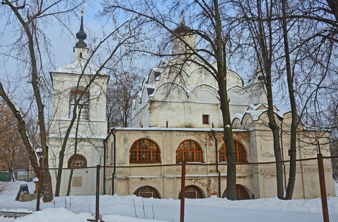 Церковь Покрова Пресвятой Богородицы в Рубцове, Басманный (Центральный административный округ (ЦАО), г. Москва). художественные фотографии
