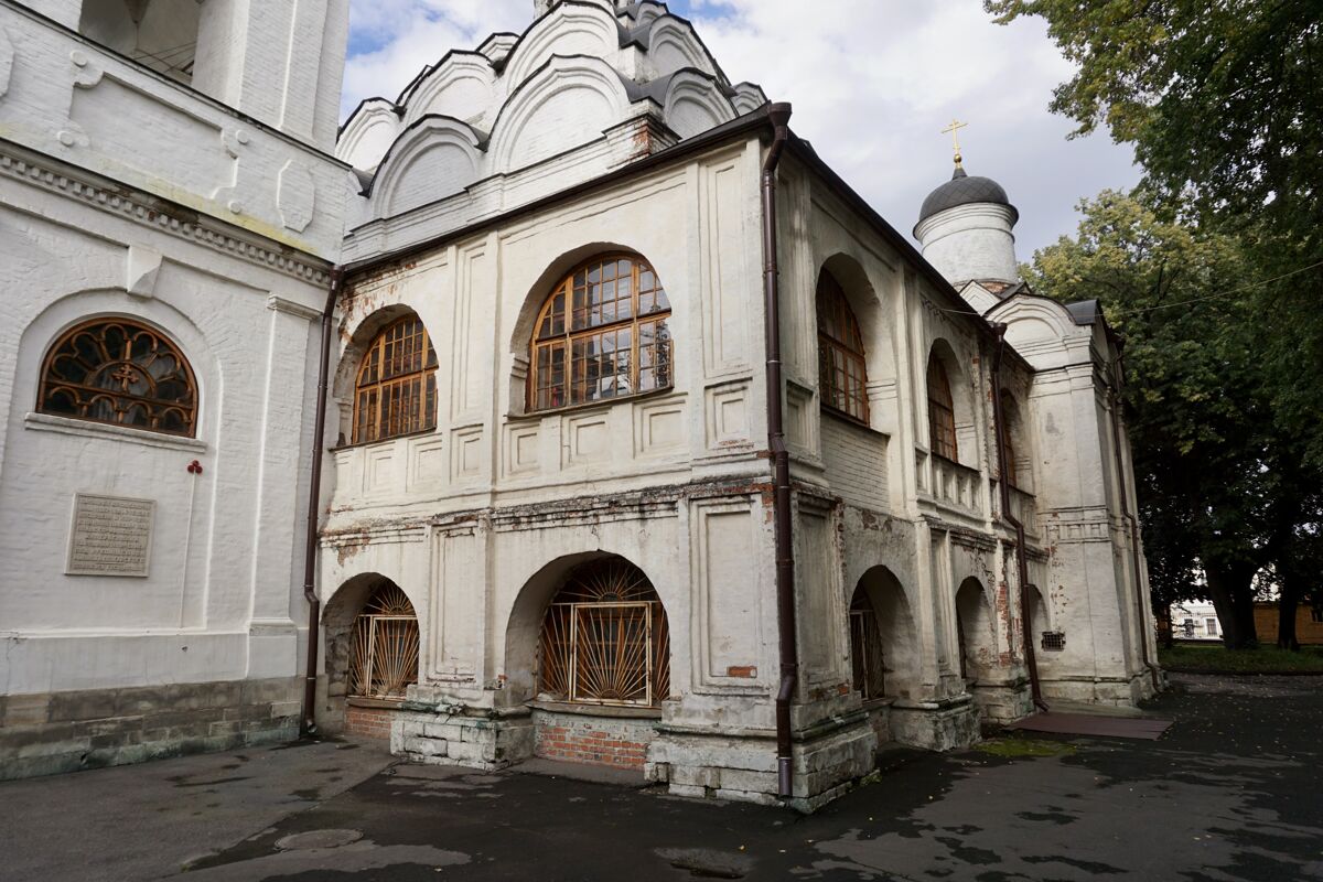 Церковь Покрова Пресвятой Богородицы в Рубцове, Басманный (Центральный административный округ (ЦАО), г. Москва). архитектурные детали