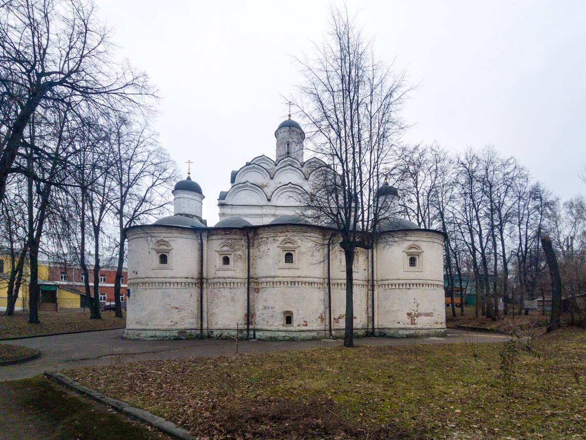 Церковь Покрова Пресвятой Богородицы в Рубцове, Басманный (Центральный административный округ (ЦАО), г. Москва). фасады