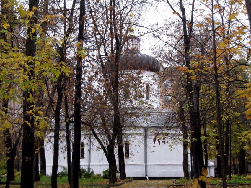 Ново-Алексеевский женский монастырь. Церковь Алексия, человека Божия в Красном селе, Красносельский (Центральный административный округ (ЦАО), г. Москва). фасады, Москва. Церковь Алексия, человека Божия, бывшего Ново-Алексеевского монастыря.