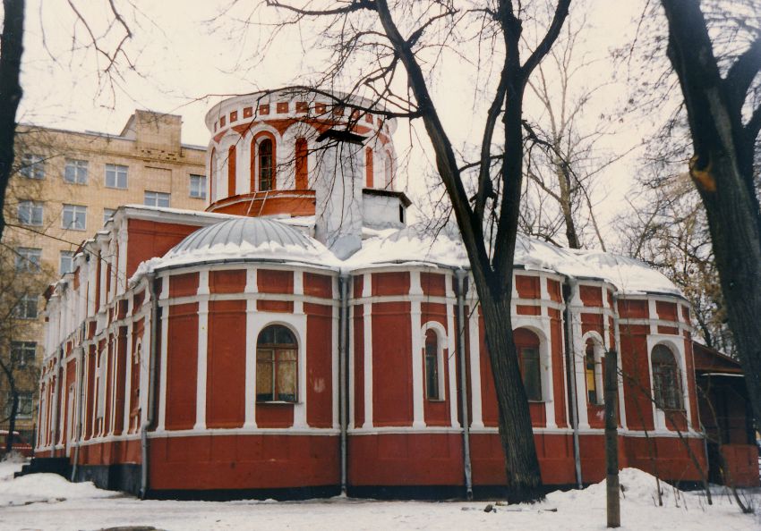 Ново-Алексеевский женский монастырь. Церковь Алексия, человека Божия в Красном селе, Красносельский (Центральный административный округ (ЦАО), г. Москва). фасады