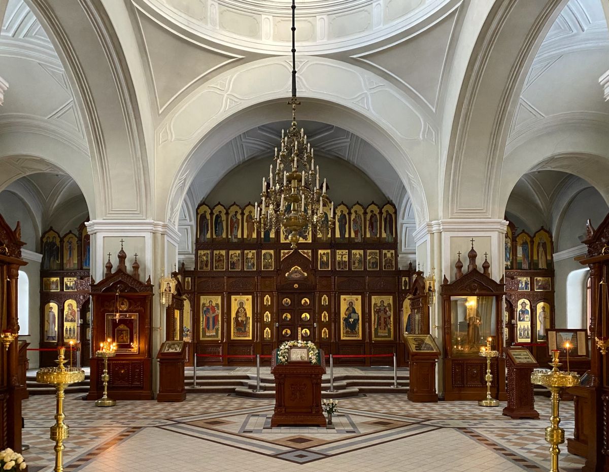 Ново-Алексеевский женский монастырь. Церковь Алексия, человека Божия в Красном селе, Красносельский (Центральный административный округ (ЦАО), г. Москва). интерьер и убранство, Интерьер, фронтальный вид