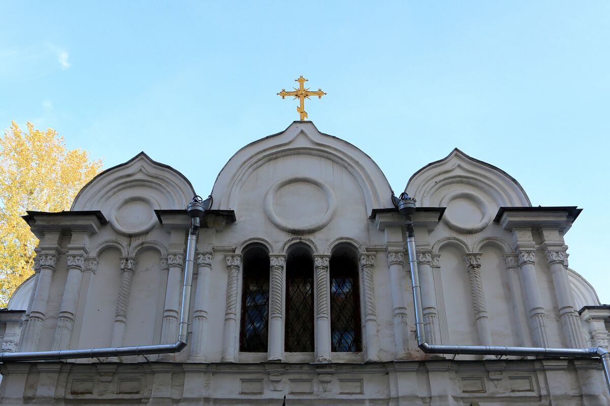 Ново-Алексеевский женский монастырь. Церковь Алексия, человека Божия в Красном селе, Красносельский (Центральный административный округ (ЦАО), г. Москва). архитектурные детали