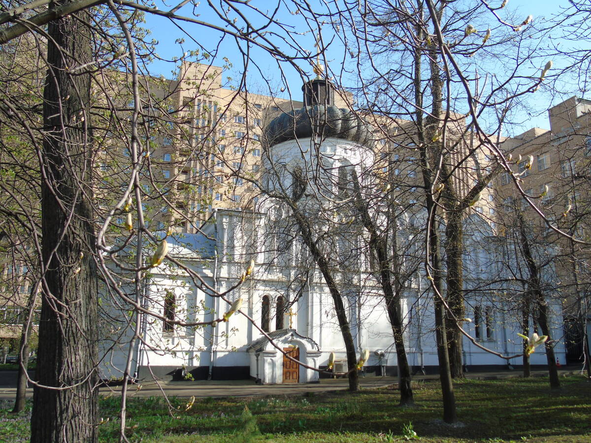 Ново-Алексеевский женский монастырь. Церковь Алексия, человека Божия в Красном селе, Красносельский (Центральный административный округ (ЦАО), г. Москва). фасады