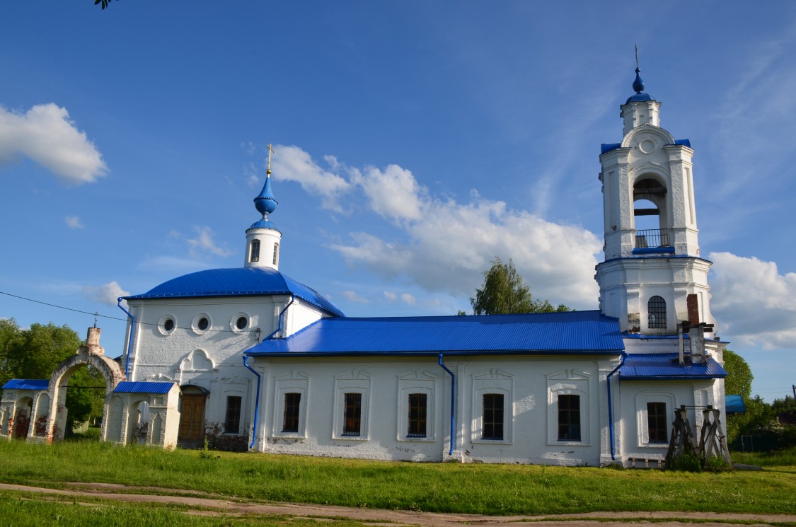 Баскаки. Церковь Рождества Пресвятой Богородицы. фасады