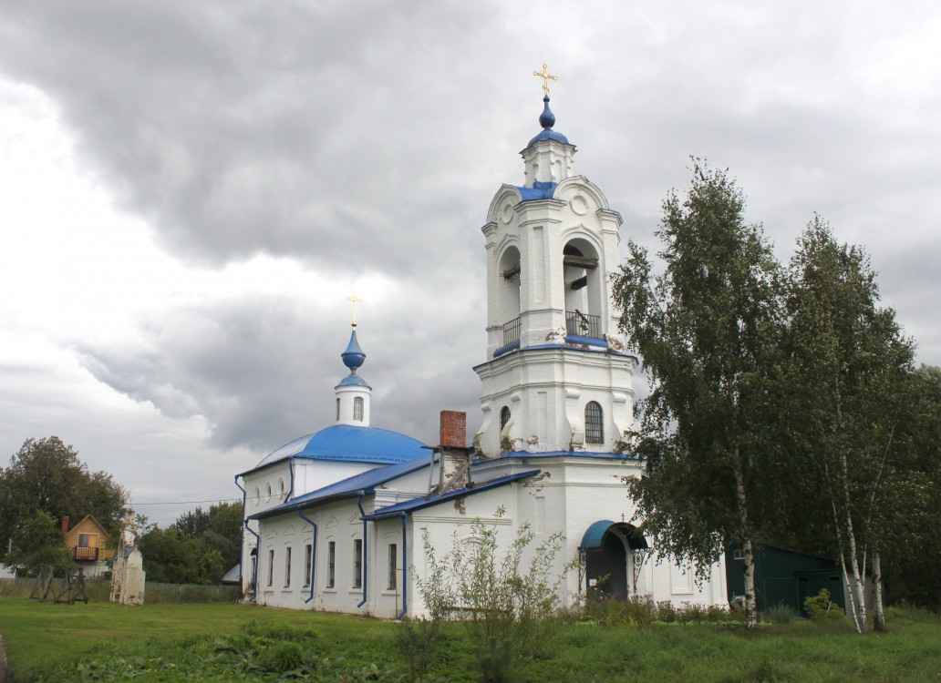 Церковь Рождества Пресвятой Богородицы, Баскаки (Суздальский район, Владимирская область). фасады, Вид с северо-запада