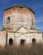 Церковь Покрова Пресвятой Богородицы, Основной объем, вид с юга<br>, Круглово, Камешковский район, Владимирская область