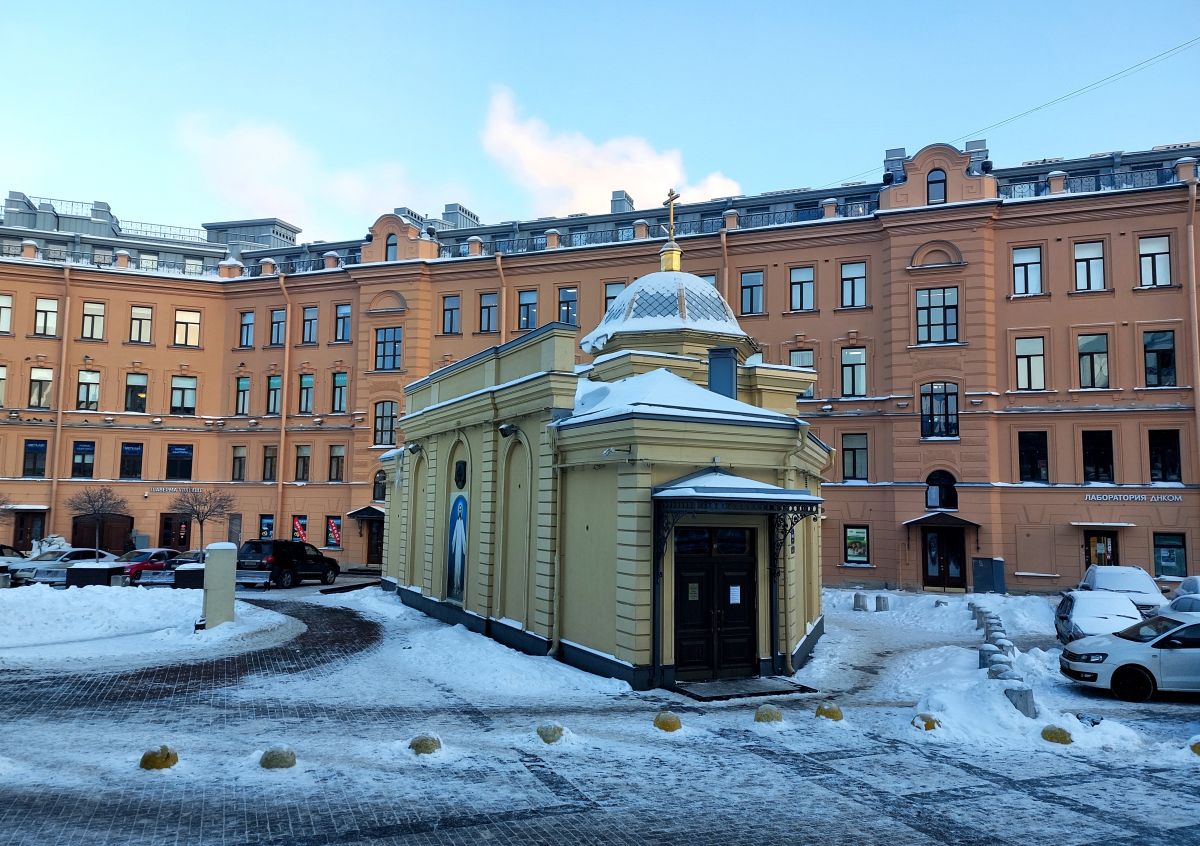 Храм-часовня Спаса Всемилостивого, Адмиралтейский район (Санкт-Петербург, г. Санкт-Петербург). фасады