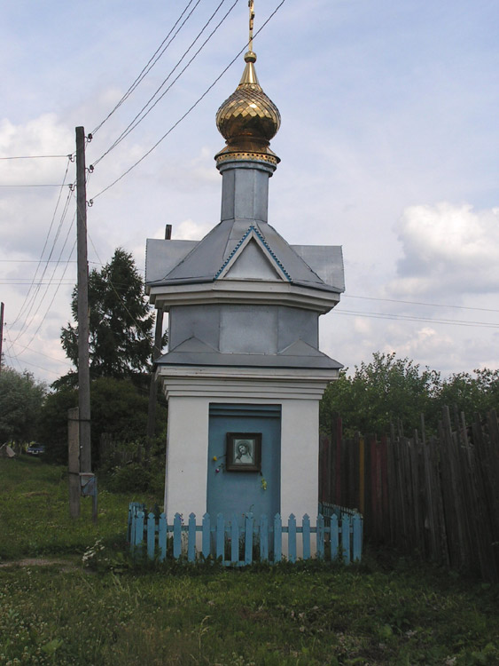 Часовня Тихвинской Иконы Божией Матери, Логиново (Павлово-Посадский городской округ и г. Электрогорск, Московская область). фасады