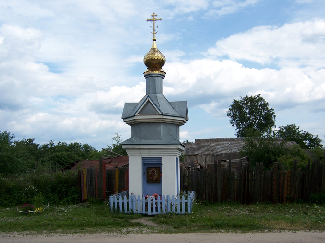 Часовня Тихвинской Иконы Божией Матери, Логиново (Павлово-Посадский городской округ и г. Электрогорск, Московская область). фасады